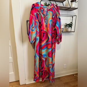 Multi-colored Maxi Dress